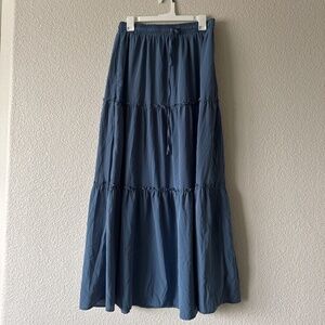 Women’s Full Length Blue Skirt